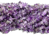 Amethyst Chips, Approx 4 - 9mm, 33 Inch-Gems: Nugget,Chips,Drop-BeadBeyond