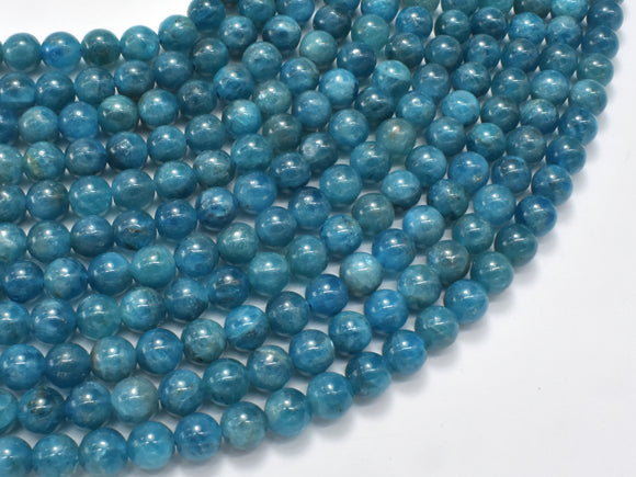 Apatite Beads, Round, 6mm, 15.5 Inch-Gems: Round & Faceted-BeadBeyond