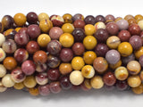 Mookaite Beads, 6mm, Round Beads-Gems: Round & Faceted-BeadBeyond