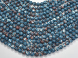 Rain Flower Stone, Gray, 8mm Round Beads-Gems: Round & Faceted-BeadBeyond