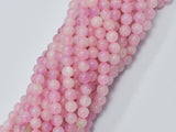 Jade - Pink 6mm (6.3mm) Round-BeadBeyond