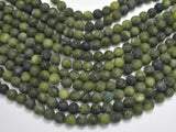 Matte Jade Beads, 8mm Round Beads-Gems: Round & Faceted-BeadBeyond