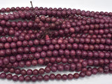 Purple Sandalwood Beads, 8mm Round Beads-Wood-BeadBeyond