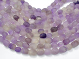 Matte Lavender Amethyst, Light Purple, 11x15mm Nugget Beads, 15 Inch-Gems: Nugget,Chips,Drop-BeadBeyond