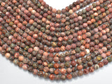 Leopard Skin Jasper, 6mm (6.5mm) Round Beads-Gems: Round & Faceted-BeadBeyond