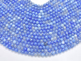 Mystic Coated Fire Agate- Blue, 6mm Faceted-BeadBeyond