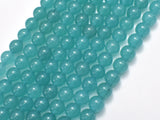 Jade Beads, Teal, 8mm Round Beads-Gems: Round & Faceted-BeadBeyond