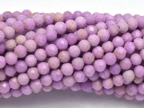 Phosphosiderite Beads, 3mm Faceted Micro Round-Gems: Round & Faceted-BeadBeyond