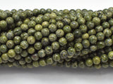 Alligator Skin Jasper, Green Brecciated Jasper, Round, 4mm-Gems: Round & Faceted-BeadBeyond