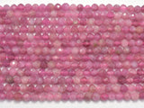 Pink Tourmaline Beads, 3mm Micro Faceted-Gems: Round & Faceted-BeadBeyond