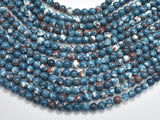 Rain Flower Stone, Gray, 6mm Round Beads-Gems: Round & Faceted-BeadBeyond