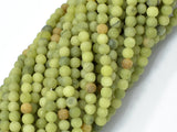 Matte Jade Beads, 4mm (4.3mm) Round Beads-Gems: Round & Faceted-BeadBeyond