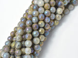 Mystic Coated Labradorite Beads, 8mm (7.8mm) Faceted Round-Gems: Round & Faceted-BeadBeyond