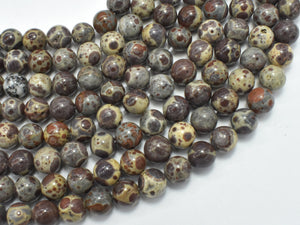 Astroite Jasper, 8mm (8.5mm), Round, 15.5 Inch-BeadBeyond