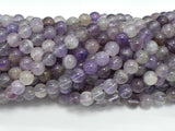 Amethyst Beads, 6mm (6.5mm) Round Beads-BeadBeyond