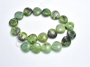 Chrysoprase Beads, 14x14mm Trillium Beads-BeadBeyond