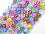 Mystic Aura Quartz-Multi Color, 8mm (8.5mm) Round-Gems: Round & Faceted-BeadBeyond