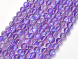 Mystic Aura Quartz - Purple, 6mm (6.5mm)-BeadBeyond