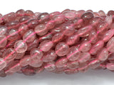 Strawberry Quartz, Lepidocrocite, 6x8mm Nugget Beads, 16 Inch-Gems: Nugget,Chips,Drop-BeadBeyond