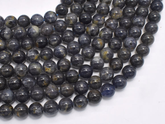 Iolite Beads, 8mm (8.3mm) Round Beads-BeadBeyond