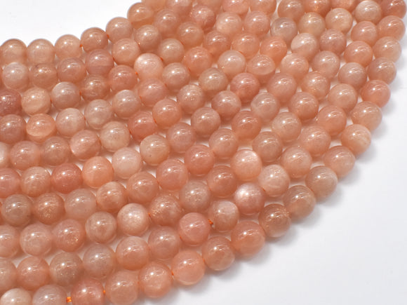 Sunstone Beads, 6mm (6.5mm) Round-Gems: Round & Faceted-BeadBeyond
