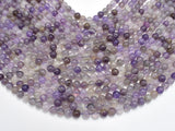 Amethyst Beads, 6mm (6.5mm) Round Beads-BeadBeyond