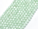 Green Angelite Beads, 6mm, Round, 15 Inch-BeadBeyond