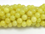 Lemon Jade, 10mm Round beads-BeadBeyond