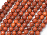 Dragon Blood Wood Beads, 6mm Round Beads, 25 Inch-Wood-BeadBeyond