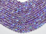 Mystic Aura Quartz-Purple, 6mm (6.3mm) Round-Gems: Round & Faceted-BeadBeyond