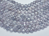 Jade - Gray 12mm Heart Beads-BeadBeyond