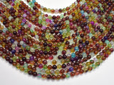 Dragon Vein Agate Beads, Green & Red, 6mm Round Beads-BeadBeyond