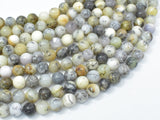 Dendritic Opal Beads, Moss Opal, 8mm Round Beads-Gems: Round & Faceted-BeadBeyond