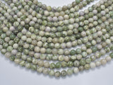 Peace Jade Beads, Round, 8mm (8.7mm)-BeadBeyond