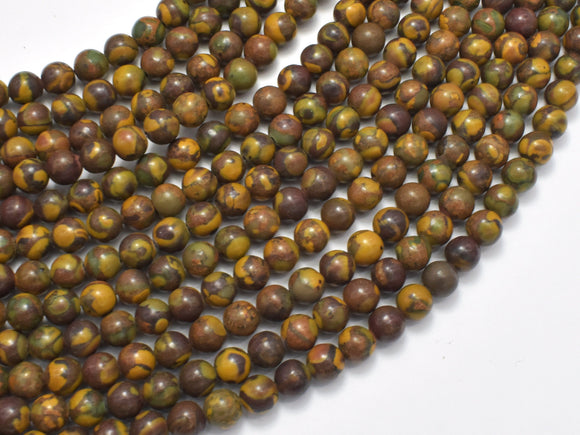 Candy Jasper Beads, 6mm (6.5mm), Round, 15 Inch-BeadBeyond