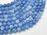 Jade Beads-Blue Gray, 8mm Round Beads-Gems: Round & Faceted-BeadBeyond