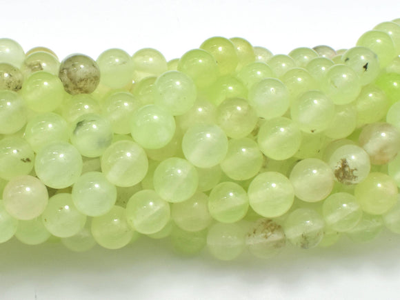 Jade - Light Green, 8mm Round-Gems: Round & Faceted-BeadBeyond
