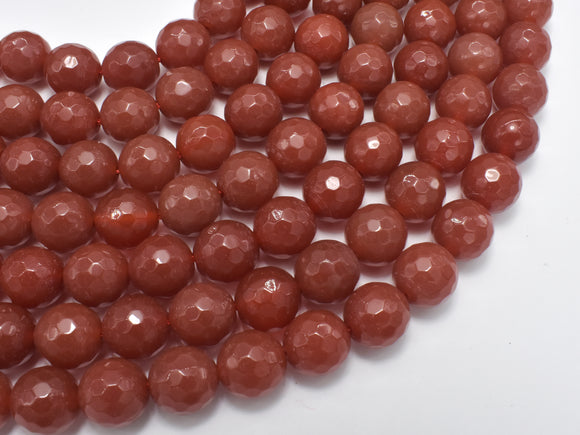 Carnelian, 10mm Faceted Round Beads-Gems: Round & Faceted-BeadBeyond