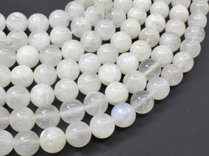 Moonstone Rainbow Beads, Round, 10mm-Gems: Round & Faceted-BeadBeyond