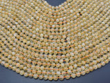 Citrine Beads, 6mm(6.2mm) Round Beads-Gems: Round & Faceted-BeadBeyond