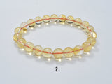 Citrine Beads, Approx. 8mm Round Beads, 7-7.5 Inch-Gems: Round & Faceted-BeadBeyond