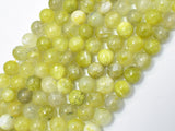 Lemon Matrix Quartz Beads, 8mm (8.4mm) Round-Gems: Round & Faceted-BeadBeyond