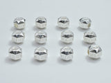 1pc 925 Sterling Silver Astrology Sign Beads, 7.8mm, Hexagon Beads, Zodiac Sign Beads, Big Hole 2.8mm-BeadBeyond