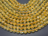 Citrine Beads, 10mm(10.5mm) Round Beads,-Gems: Round & Faceted-BeadBeyond