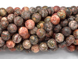 Leopard Skin Jasper, 8mm (8.5mm) Round beads-Gems: Round & Faceted-BeadBeyond