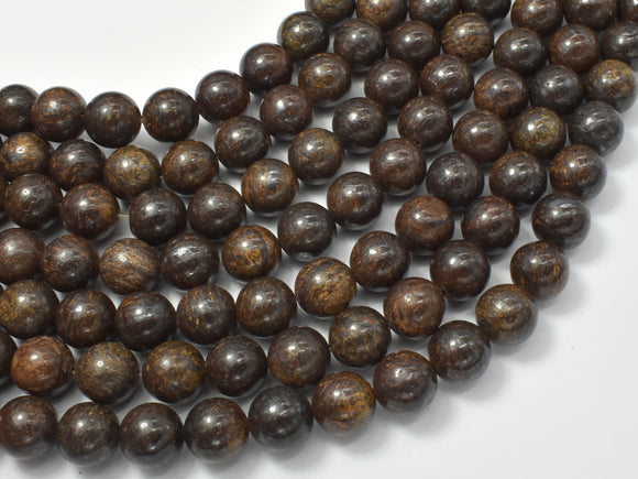 Bronzite Beads, 10mm Round-Gems: Round & Faceted-BeadBeyond
