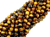 Tiger Eye Beads, 8mm, Round beads-Gems: Round & Faceted-BeadBeyond