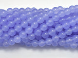 Jade Beads, Light Purple, 8mm Round Beads-Gems: Round & Faceted-BeadBeyond