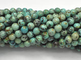 African Turquoise Beads, 6m Round-Gems: Round & Faceted-BeadBeyond
