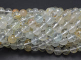 Topaz Beads, 8mm (8.2mm), Round, 15.5 Inch-BeadBeyond